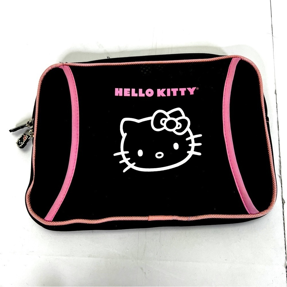 Hello Kitty IPad Case with outer Pocket full zip